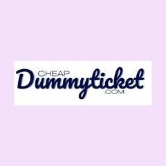 Cheap Dummy Ticket